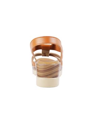 tan back strap wedges - 16691641 - Standard Image - 3