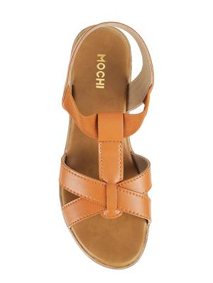 tan back strap wedges - 16691641 - Standard Image - 4