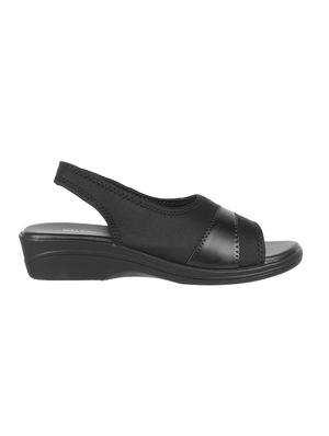 black back strap sandals - 16691856 - Standard Image - 2