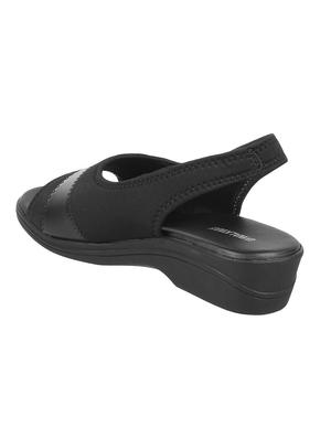 black back strap sandals - 16691856 - Standard Image - 3