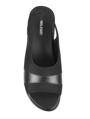 black back strap sandals - 16691856 - Standard Image - 4