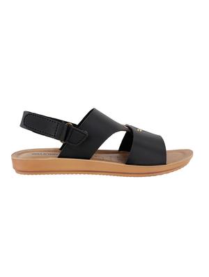 black back strap sandals - 16691865 - Standard Image - 2