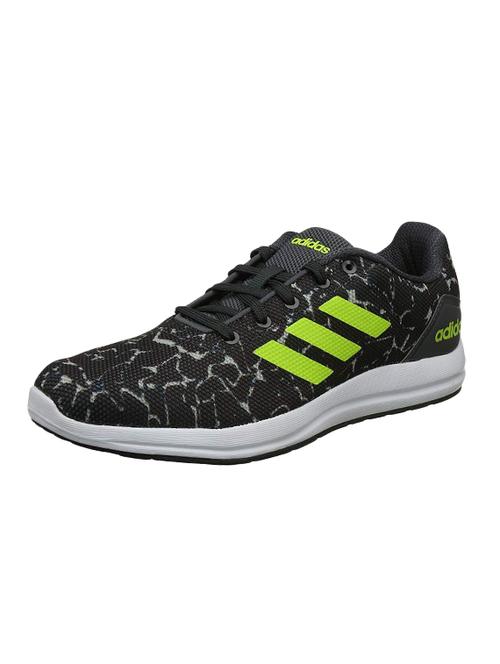 black fabric lace up sport shoes - 16691886 - Standard Image - 1