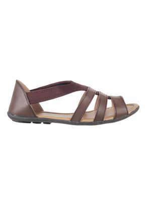 brown closed back sandals - 16691895 - Standard Image - 2