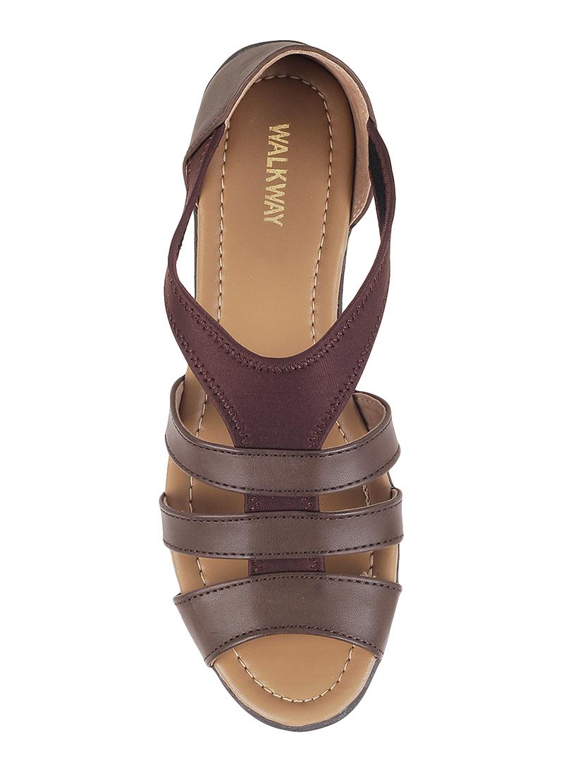 brown closed back sandals - 16691895 - Zoom Image - 4