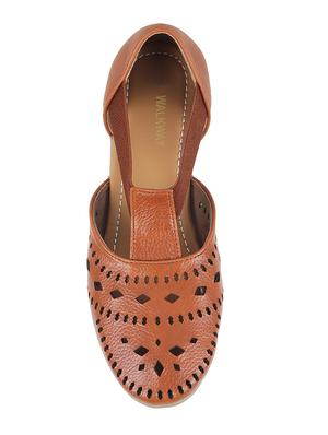 brown closed back sandals - 16691932 - Standard Image - 4
