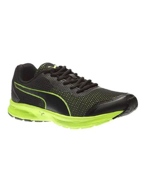 black mesh lace up sport shoes - 16691972 - Very Small Image - 1