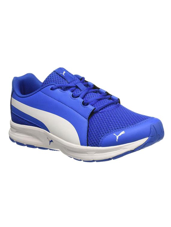 blue mesh lace up sport shoes - 16692021 - Zoom Image - 1