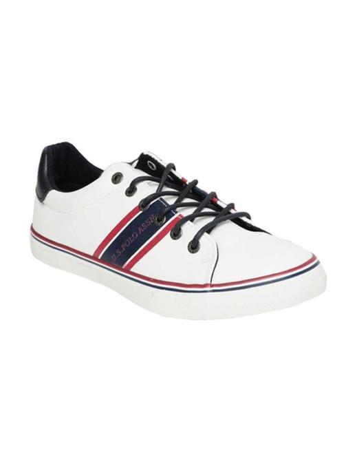 white leather lace up sneakers - 16693529 - Very Small Image - 1