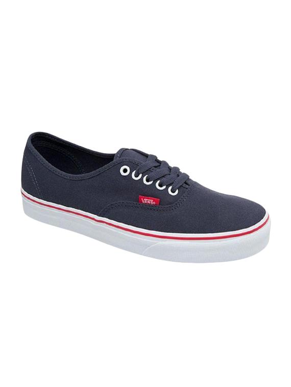 navy canvas lace up sneakers - 16693557 - Zoom Image - 1