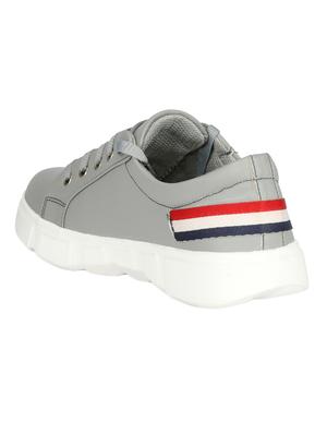 grey lace-up sneakers - 16693614 - Standard Image - 3