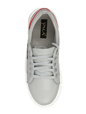 grey lace-up sneakers - 16693614 - Standard Image - 4