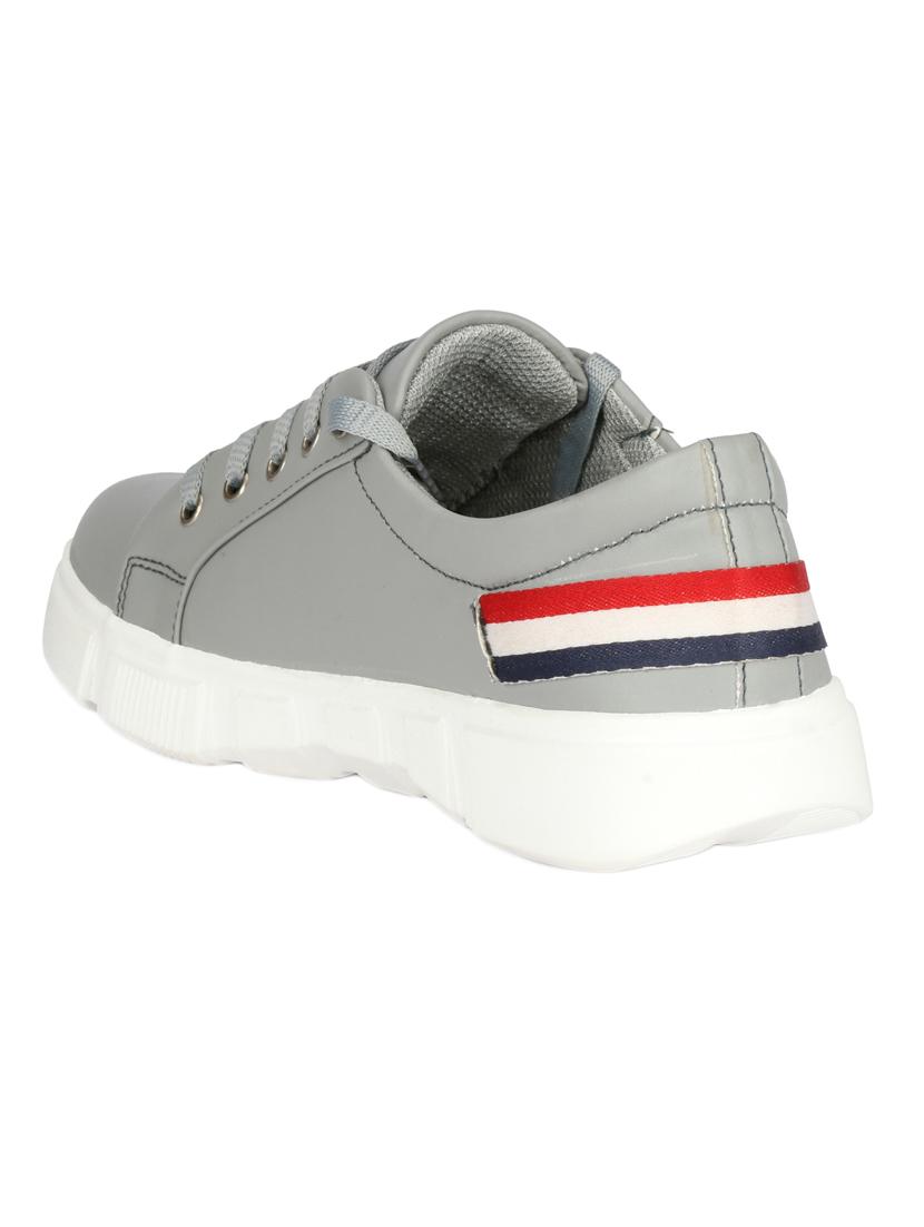 grey lace-up sneakers - 16693614 - Zoom Image - 3