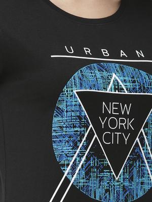 round neck graphic tee - 16693675 - Standard Image - 5
