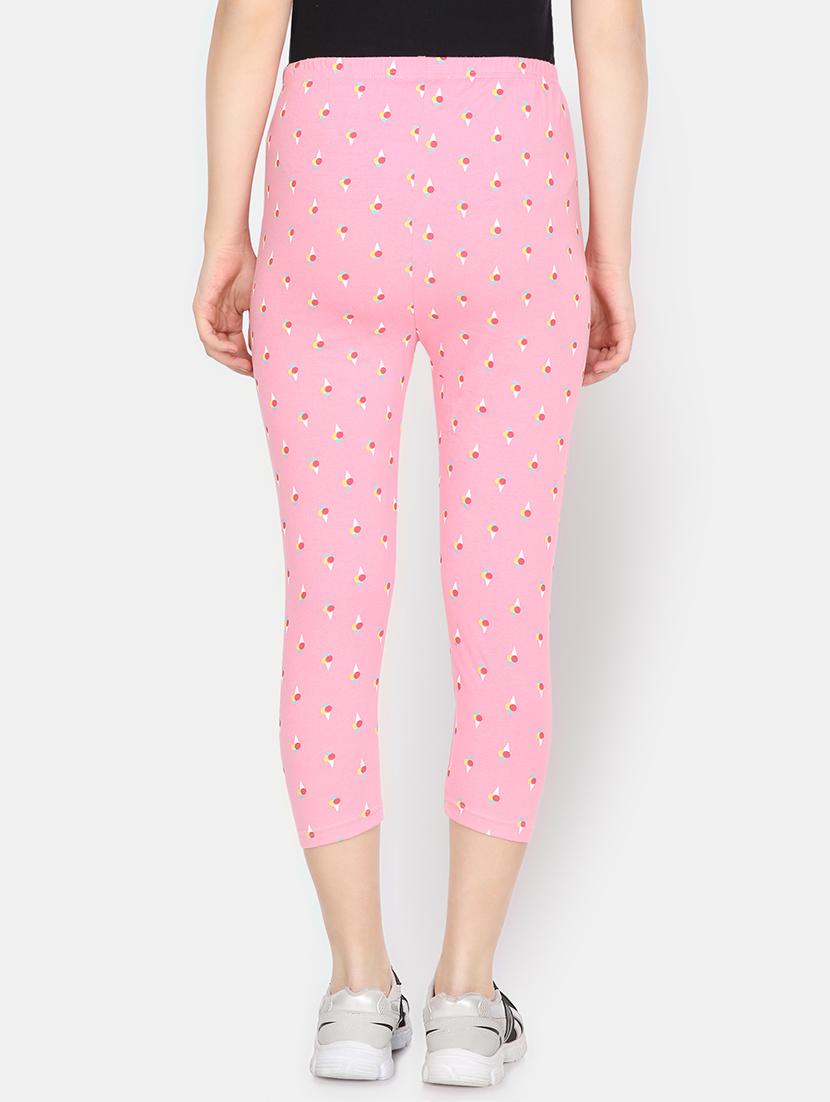 pink jersey leggings - 16693940 - Zoom Image - 2