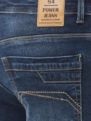 blue light washed denim jeans - 16694185 - Standard Image - 4