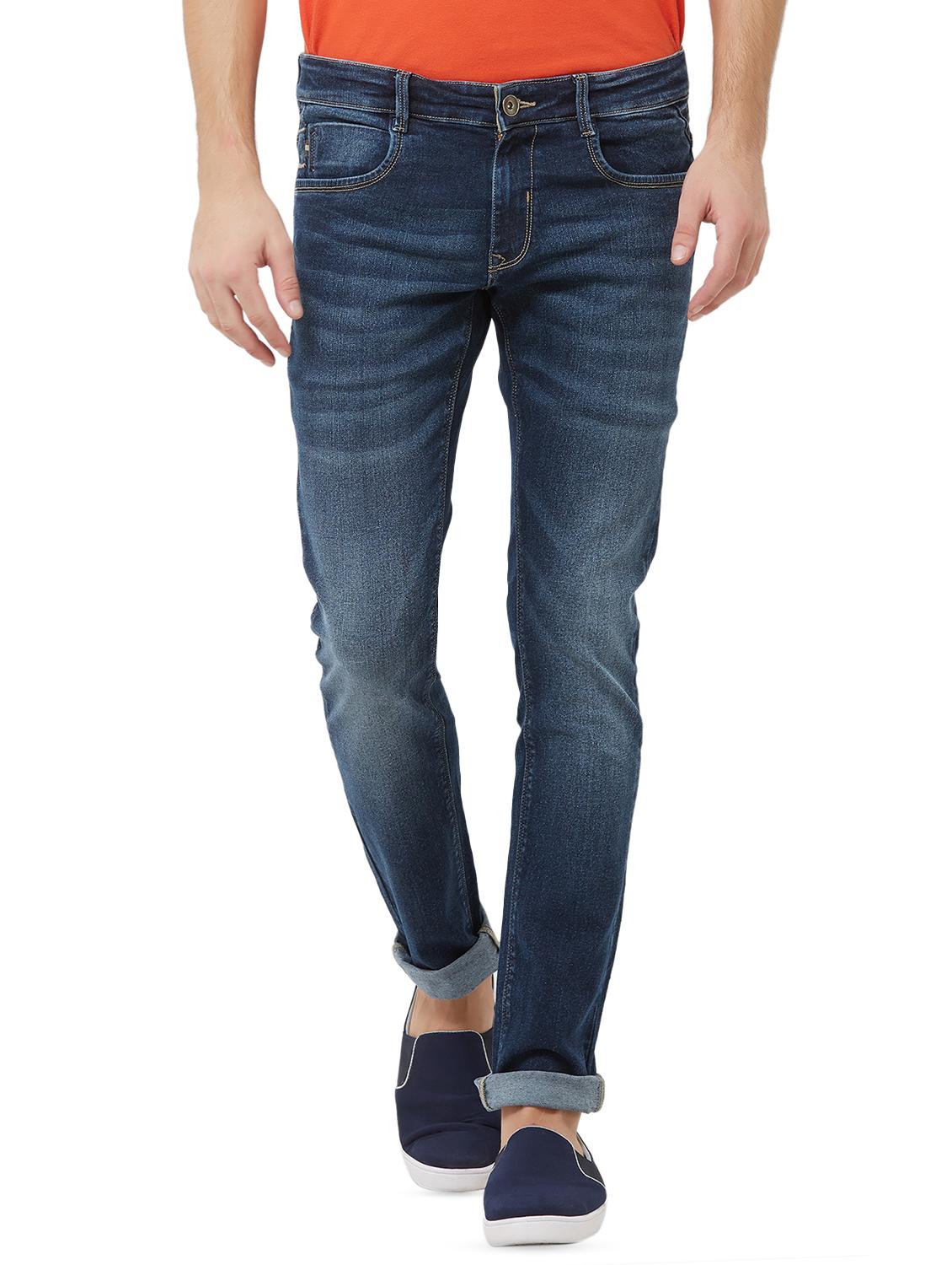 blue light washed denim jeans - 16694185 - Zoom Image - 1