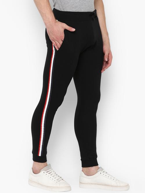 black side taped jogger - 16694252 - Standard Image - 1