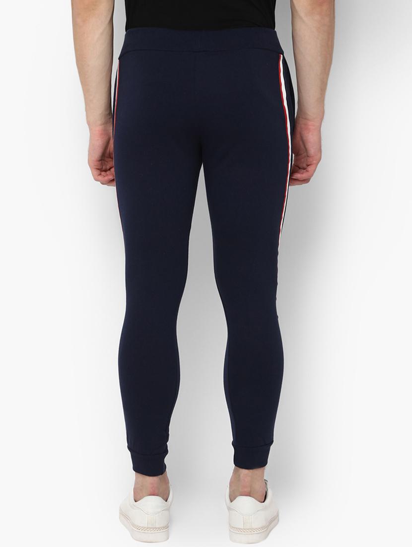 navy blue side taped jogger - 16694253 - Zoom Image - 3