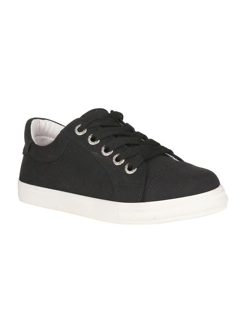 black lace-up sneakers - 16694279 - Standard Image - 1