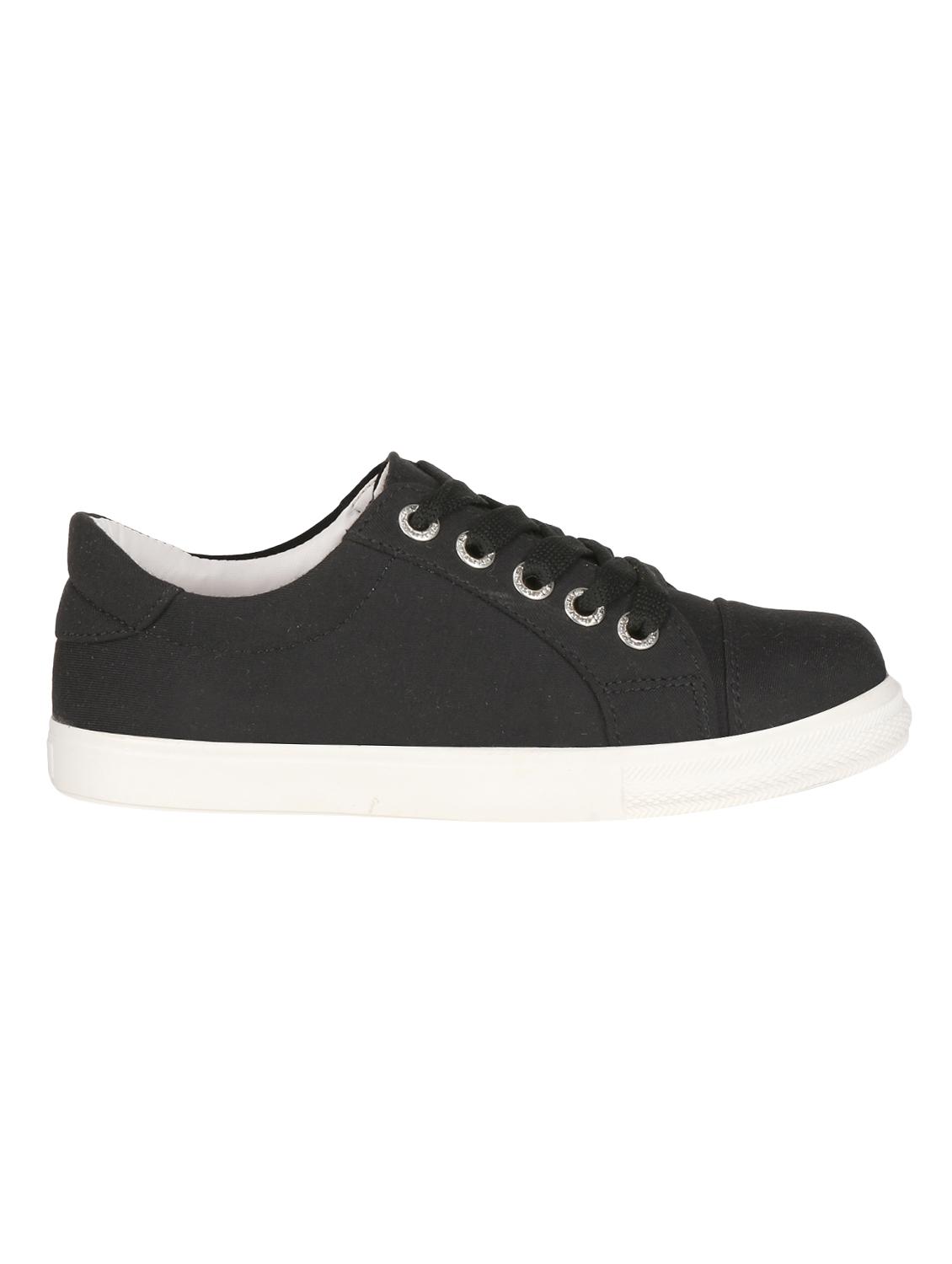 black lace-up sneakers - 16694279 - Zoom Image - 2
