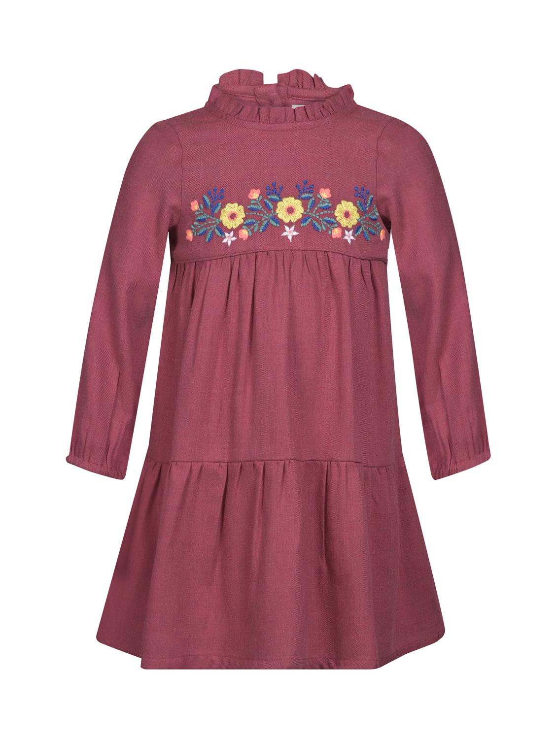 frill detail gathered frock - 16694447 - Zoom Image - 1