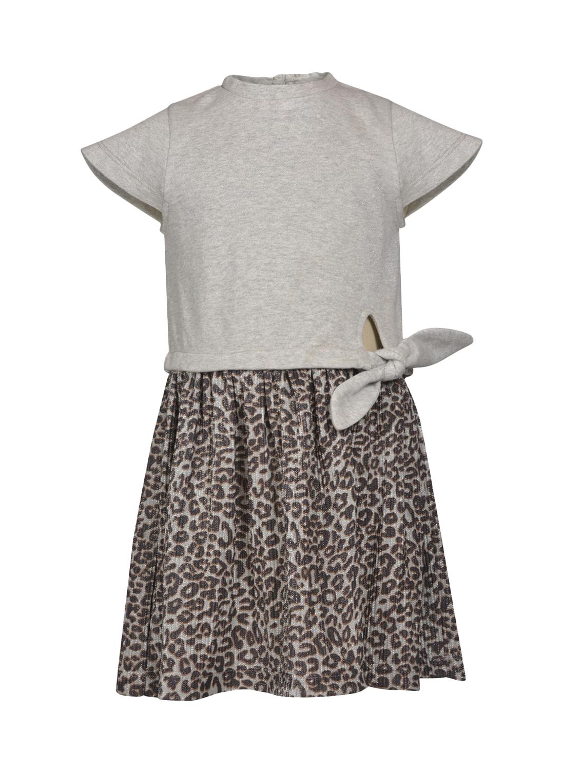 tie knot animal print frock - 16694463 - Zoom Image - 1