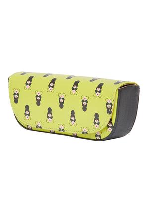 green leatherette box clutch - 16695494 - Standard Image - 4