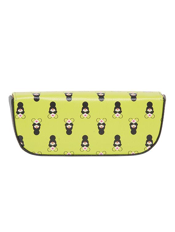 green leatherette box clutch - 16695494 - Zoom Image - 2