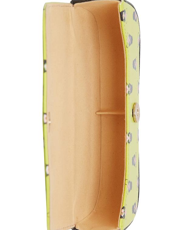 green leatherette box clutch - 16695494 - Zoom Image - 3