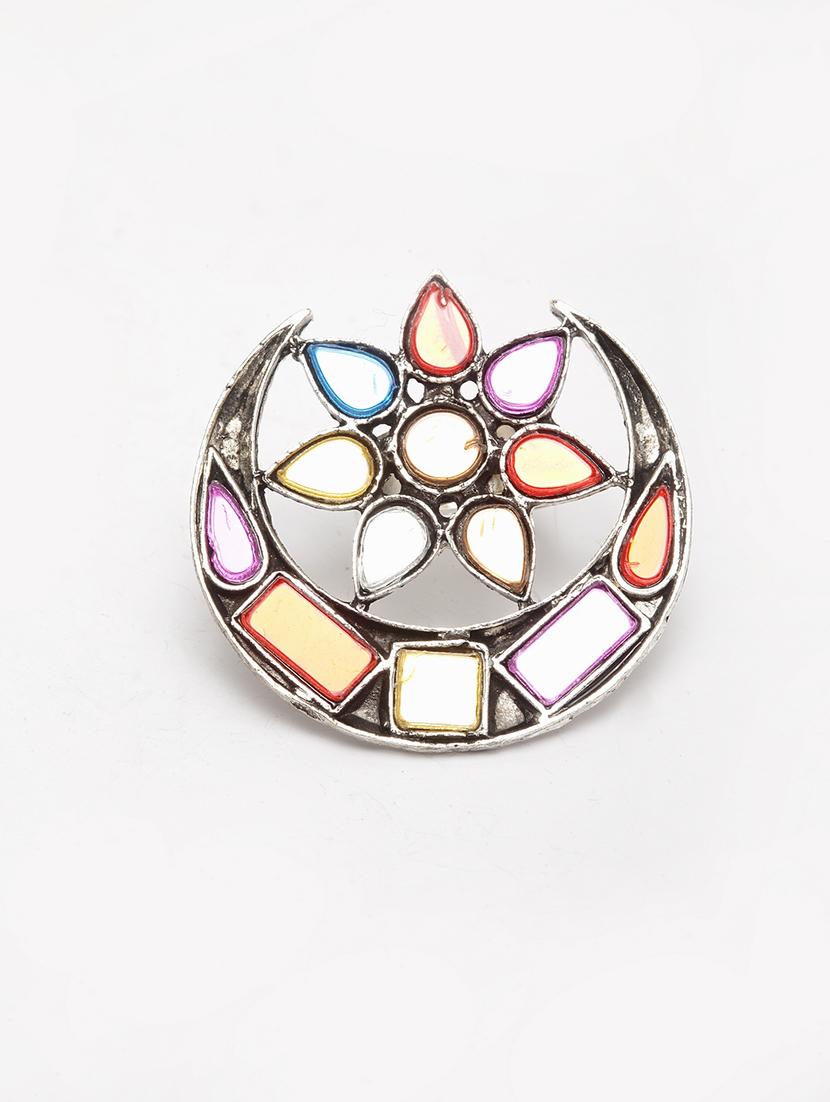 multi colored brass finger ring - 16695568 - Zoom Image - 1
