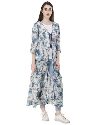 floral printed regular shrug - 16695742 - Standard Image - 2