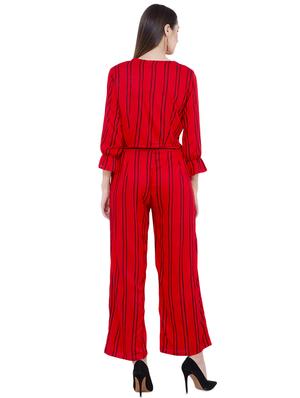 tie knot striped top and pant set - 16695817 - Standard Image - 3