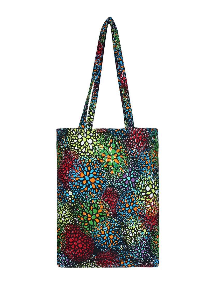 multi colored canvas combo shopping bag - 16696263 - Zoom Image - 8