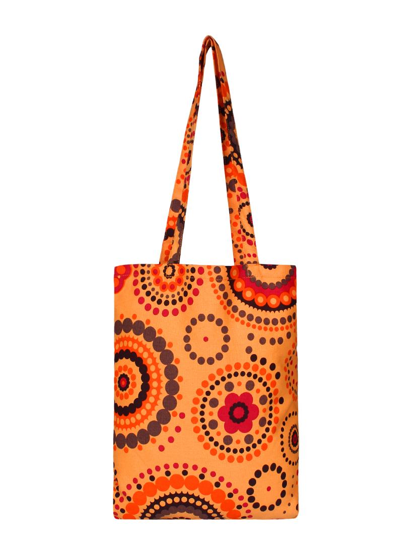multi colored canvas combo shopping bag - 16696267 - Zoom Image - 6