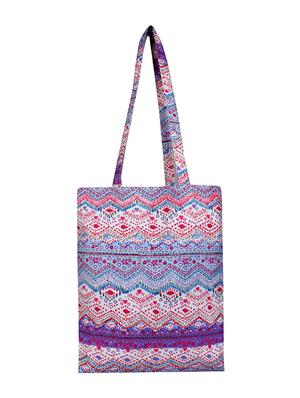 multi colored canvas combo shopping bag - 16696268 - Standard Image - 8