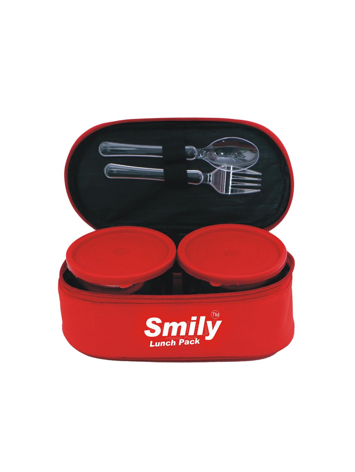 3 in 1 cool red plastic lunch box - 16696346 - Zoom Image - 1
