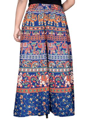 printed flared palazzo - 16697283 - Standard Image - 3