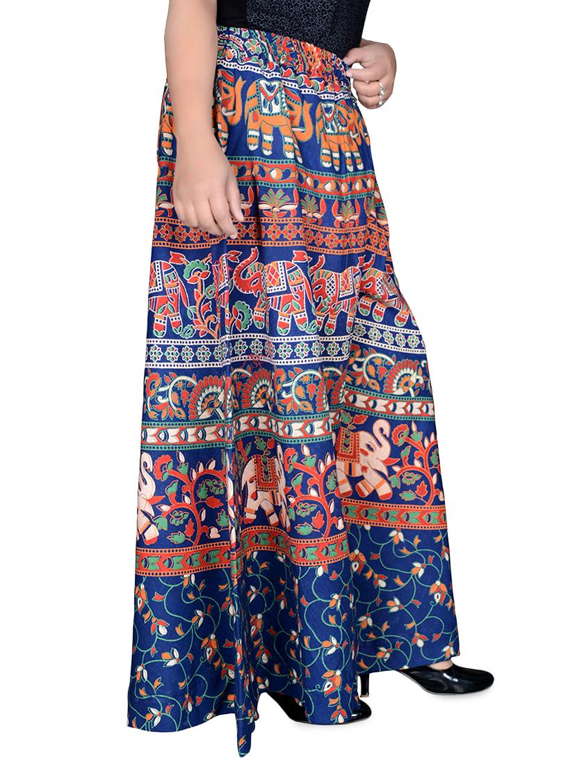 printed flared palazzo - 16697283 - Zoom Image - 2