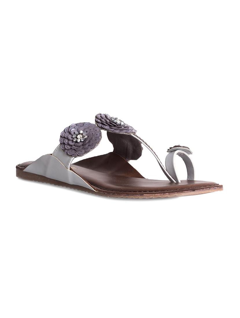 purple one toe sandals - 16697370 - Zoom Image - 1