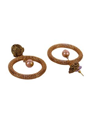 gold chandballi earring - 16697539 - Standard Image - 2