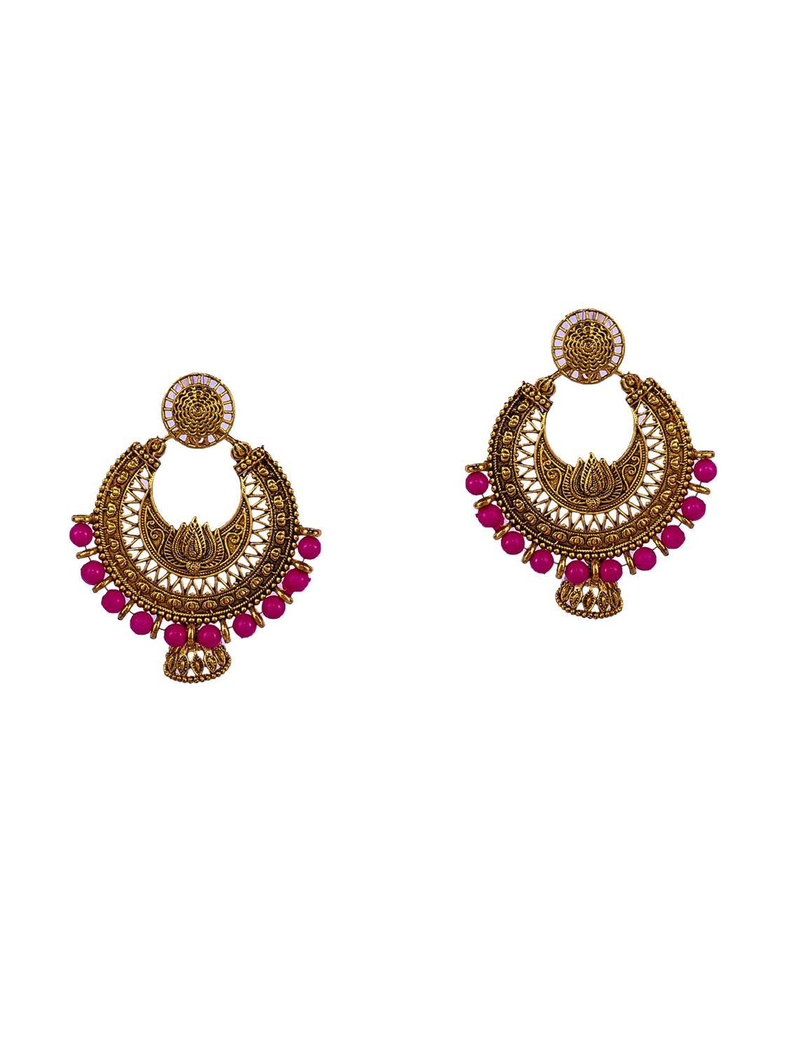 multi colored gold plated combo's. earring - 16697575 - Zoom Image - 2