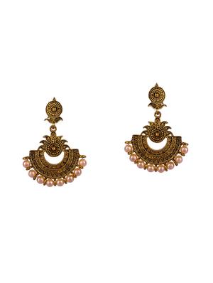 multi colored gold plated drop earring - 16697582 - Standard Image - 6