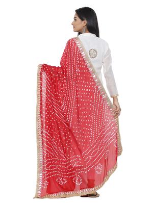 gota patti bandhani dupatta - 16698261 - Standard Image - 3
