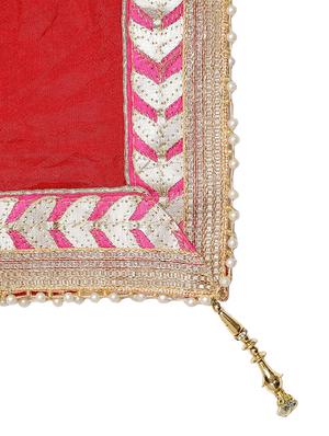 gota patti bandhani dupatta - 16698261 - Standard Image - 4