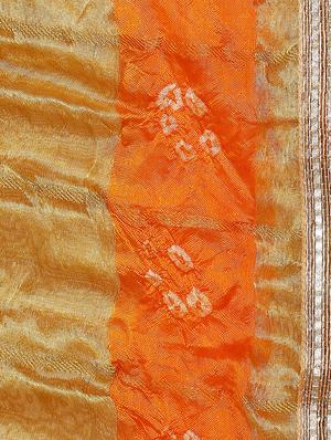 gota patti bandhani dupatta - 16698271 - Standard Image - 4