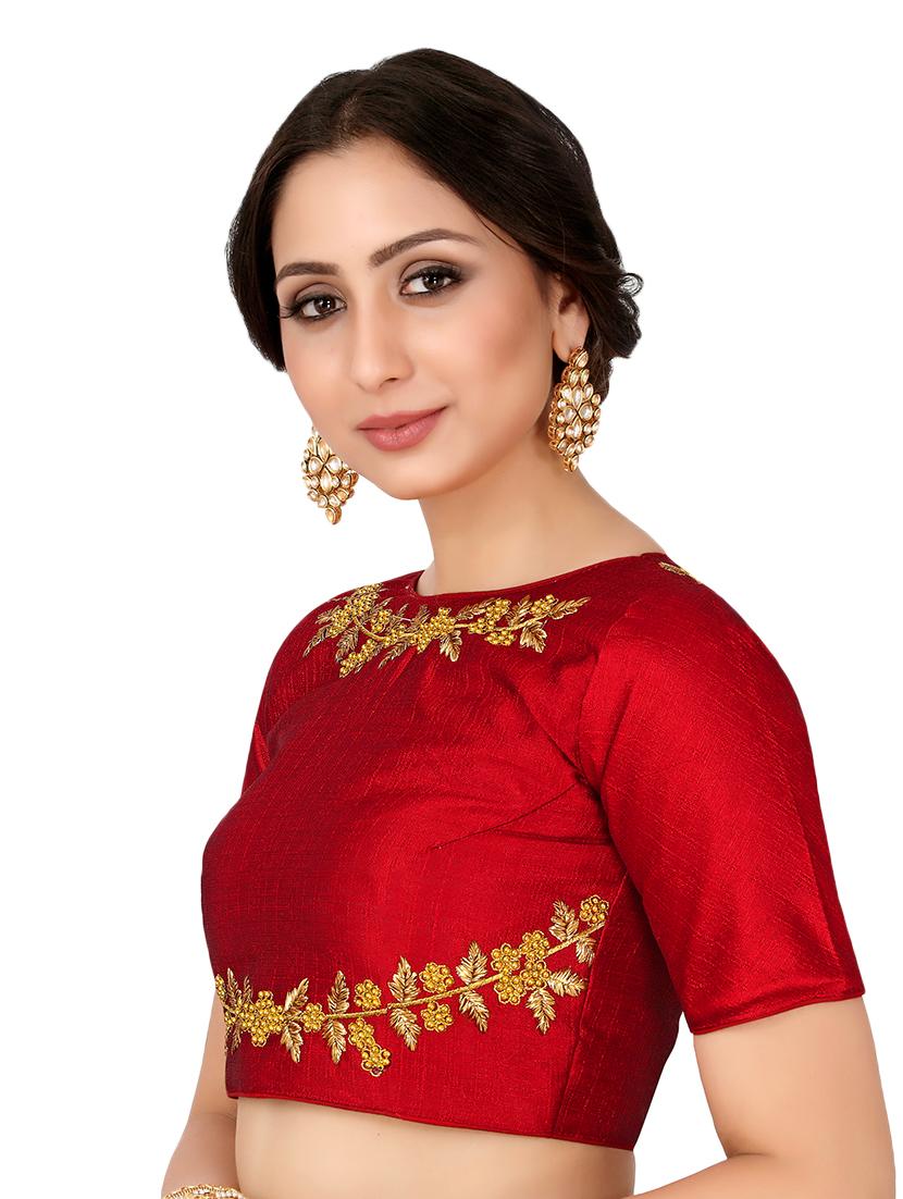 floral embroidered blouse - 16698348 - Zoom Image - 2