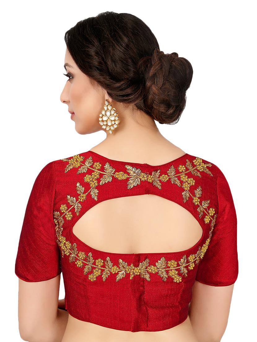 floral embroidered blouse - 16698348 - Zoom Image - 3