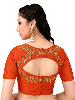 floral embroidered blouse - 16698350 - Standard Image - 3