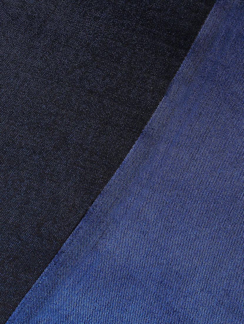 blue modal silk stole - 16698894 - Zoom Image - 5
